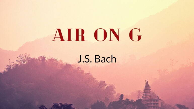 Air on G J.S.Bach