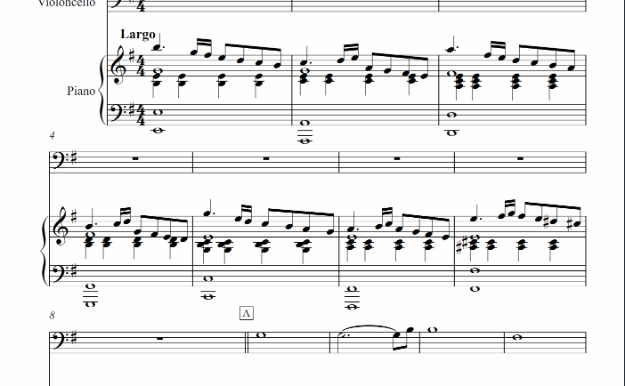 Ave Maria Piano Part